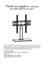 Preview for 12 page of Perlesmith PSTVS04 Instruction Manual