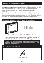 Preview for 2 page of Perlesmith PSTVS18 Instruction Manual