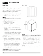 Preview for 8 page of Perlick 24" C-Series Operation & Installation Manual