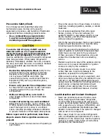 Предварительный просмотр 9 страницы Perlick BBR96 Service Manual