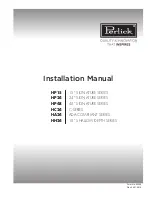 Preview for 1 page of Perlick HC24 Installation Manual