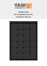 Предварительный просмотр 1 страницы Perlight Solar IRT Installation Manual