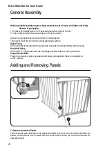 Предварительный просмотр 4 страницы Perma child safety Extra Wide Barrier User Manual