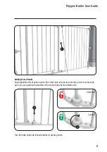 Preview for 5 page of Perma child safety Playpen Barrier User Manual