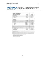 Preview for 10 page of PERMA-CYL 2000 HP Operating Manual