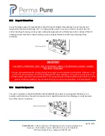 Preview for 12 page of Perma Pure Baldwin PCD-3000-DP User Manual