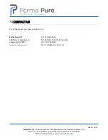 Preview for 28 page of Perma Pure Baldwin PCD-3000-DP User Manual