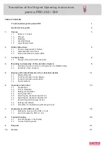 Preview for 5 page of Perma Distributor PRO MP-6 Operating Instructions Manual