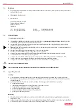 Preview for 31 page of Perma Distributor PRO MP-6 Operating Instructions Manual