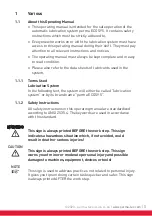 Preview for 5 page of Perma ECOSY 5 Translation Of The Original Operating Instructions