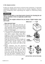 Preview for 47 page of Permaquip Sleeper Squarer Quick Manual