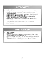 Preview for 34 page of PERMASTEEL Grill Zone PG-4020200LA User Manual