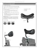 Preview for 20 page of Permobil BodiLink Head Support Operation Manual