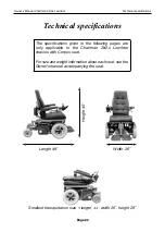 Предварительный просмотр 42 страницы Permobil Chairman 2k Lowrider Owner'S Manual