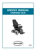 Permobil Chairman 2k Service Manual preview