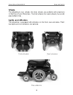 Preview for 24 page of Permobil ConnectMe M400 Owner'S Manual