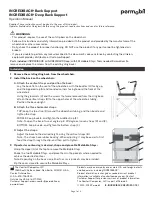 Permobil INCREDIBACK Operation Manual preview