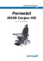 Permobil M300 Corpus HD Service Manual preview