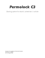 Preview for 4 page of Permobil Permolock C3 Owner'S Manual