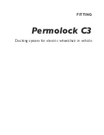 Preview for 23 page of Permobil Permolock C3 Owner'S Manual