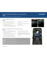 Permobil PJSM Quick Start Manual preview