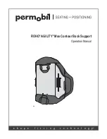 Permobil ROHO AGILITY Max Contour Back Operation Manual preview