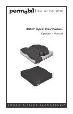 Permobil ROHO Hybrid Elite 1RHE1414C-SR Operation Manual preview