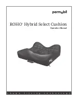 Permobil ROHO Hybrid Select Operation Manual предпросмотр