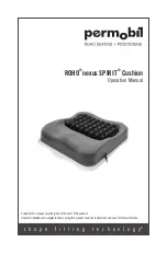 Permobil ROHO nexus SPIRIT Cushion Operation Manual preview