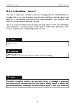 Preview for 8 page of Permobil X850 Corpus 3G User Manual