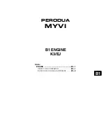 Preview for 10 page of PERODUA 2005 Myvi M300 Service Manual