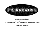 Perreaux APV1P Owner'S Manual предпросмотр