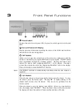 Предварительный просмотр 9 страницы Perreaux ECD2 Owner'S Manual