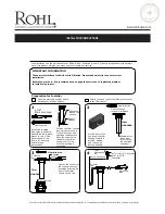 Предварительный просмотр 3 страницы Perrin & Rowe UKIT1570LS Installation Instructions Manual