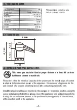 Предварительный просмотр 9 страницы Perry Electric 1DCAMPH13 Instructions For Installation And Use Manual