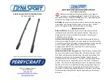 Preview for 1 page of Perrycraft DynaSport Series Installation Instructions