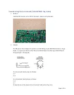 Предварительный просмотр 2 страницы Personal Circuits Midi-CV-8 Assembly Manual