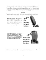 Preview for 11 page of Personal Positioning Technologies Human Hoist Power Shop Chair Operation Manual