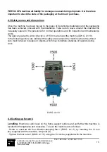 Предварительный просмотр 15 страницы Pertici WM1L/E Instruction Manual