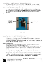 Предварительный просмотр 21 страницы Pertici WM1L/E Instruction Manual