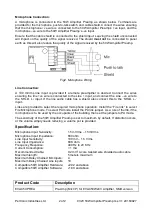 Preview for 2 page of Pertronic EVAC50PREA Installation Note