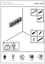 Peruse TEAK PIANO RACK Assembly Instructions preview