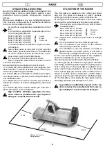 Preview for 8 page of Peruzzo 05026000 Use And Maintenance Manual