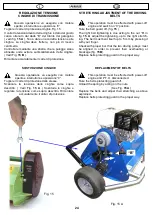 Preview for 24 page of Peruzzo MOTOFOX 1200 Use And Maintenance Manual