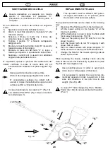 Preview for 28 page of Peruzzo MOTOFOX 1200 Use And Maintenance Manual