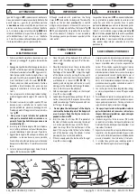 Preview for 5 page of Peruzzo NEW CRUISER Instructions Manual