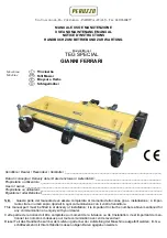 Предварительный просмотр 1 страницы Peruzzo TEG SPECIAL 1200 Use And Maintenance Manual