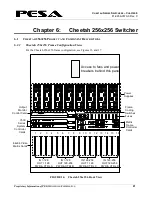 Предварительный просмотр 56 страницы PESA Cheetah 1024x256 Manual