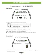 Предварительный просмотр 5 страницы PESA PRO-HDMI-BNC User Manual