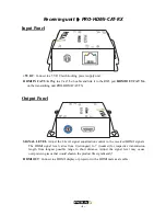 Предварительный просмотр 6 страницы PESA PRO-HDMI-CAT User Manual